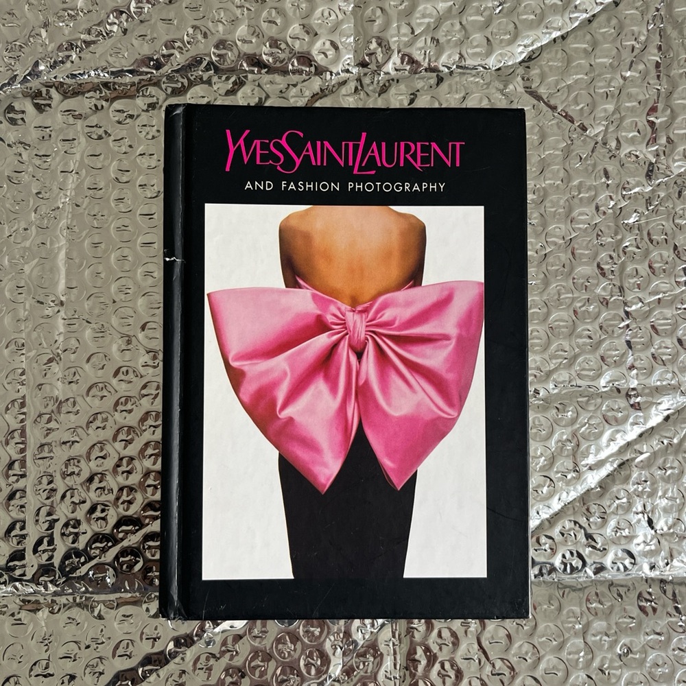 YVES SAINT LAURENT AND FASHION PHOTOGRAPHY • Marguerite Duras • 1988 • HARDCOVER
